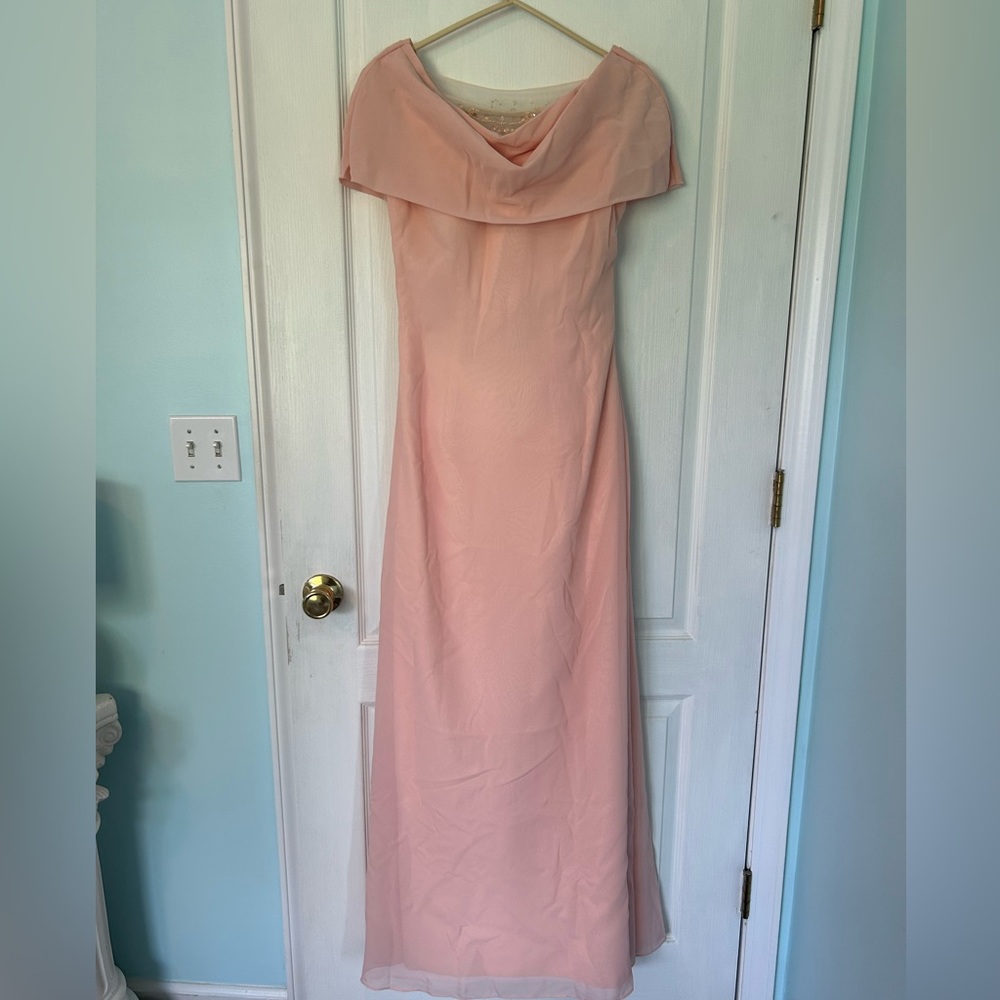 NWT JJ HOUSE: JJ House Pearl Pink Mother of the Bride Dress